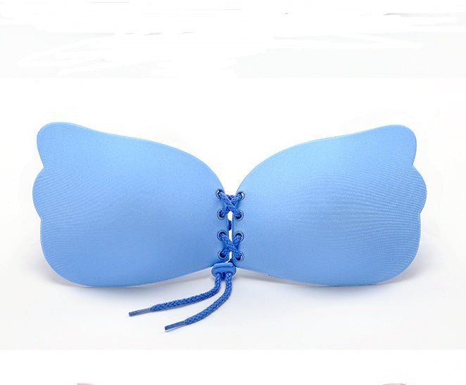 Sticky Push Up Strapless  Bra